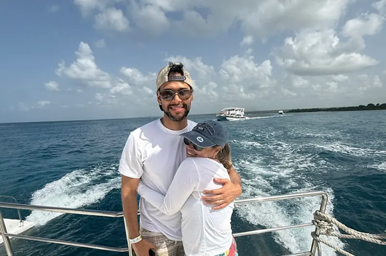 Group enjoying a private yacht in Punta Cana